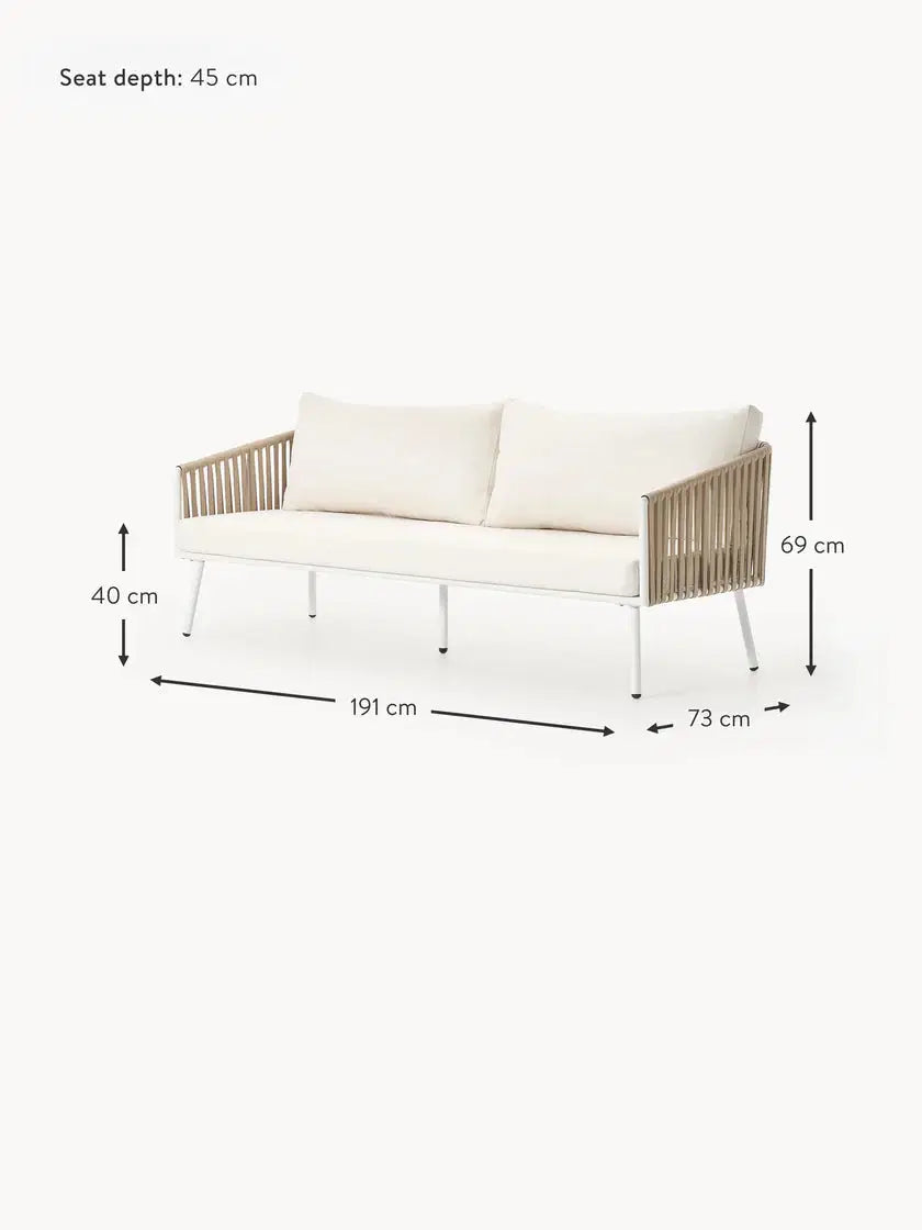 Outdoor Lounge Sofa 3 seater