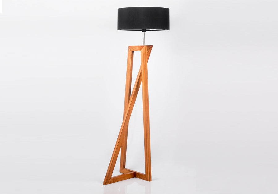 Decfair Tripod Wooden Lamp