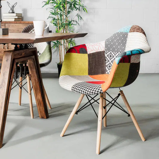 Classic checkered armchair