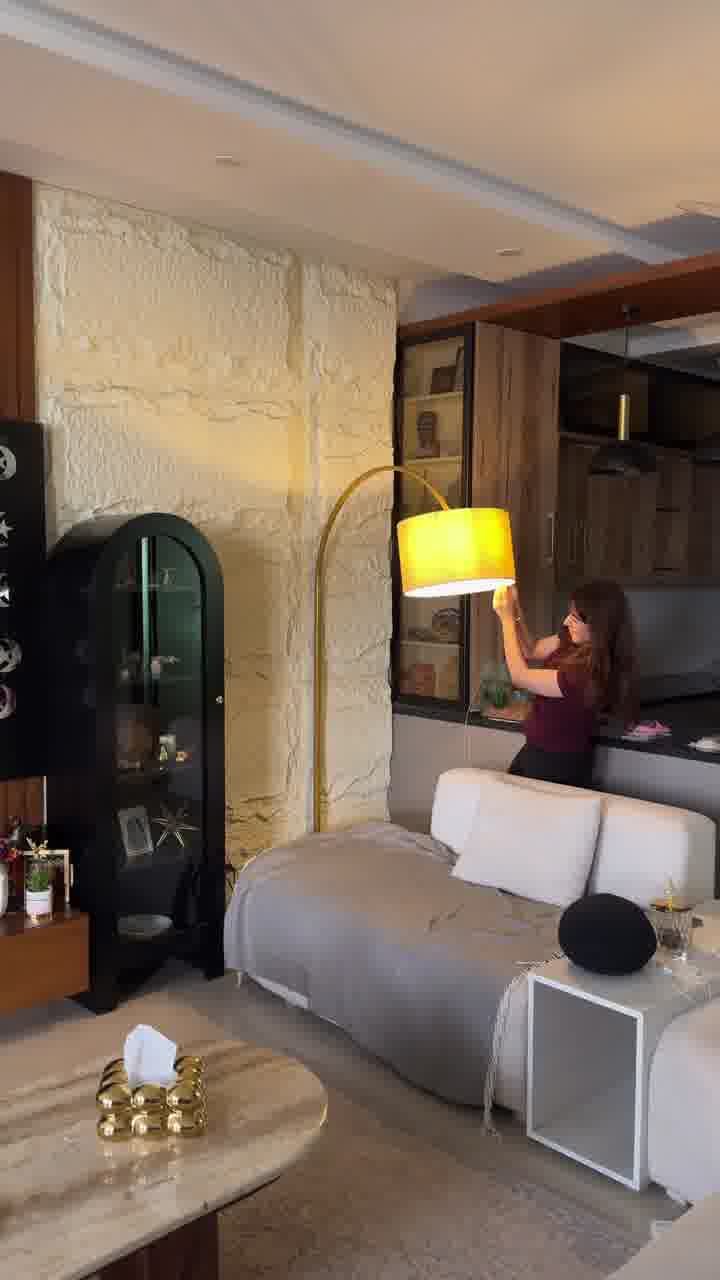 Golden Arch Lamp