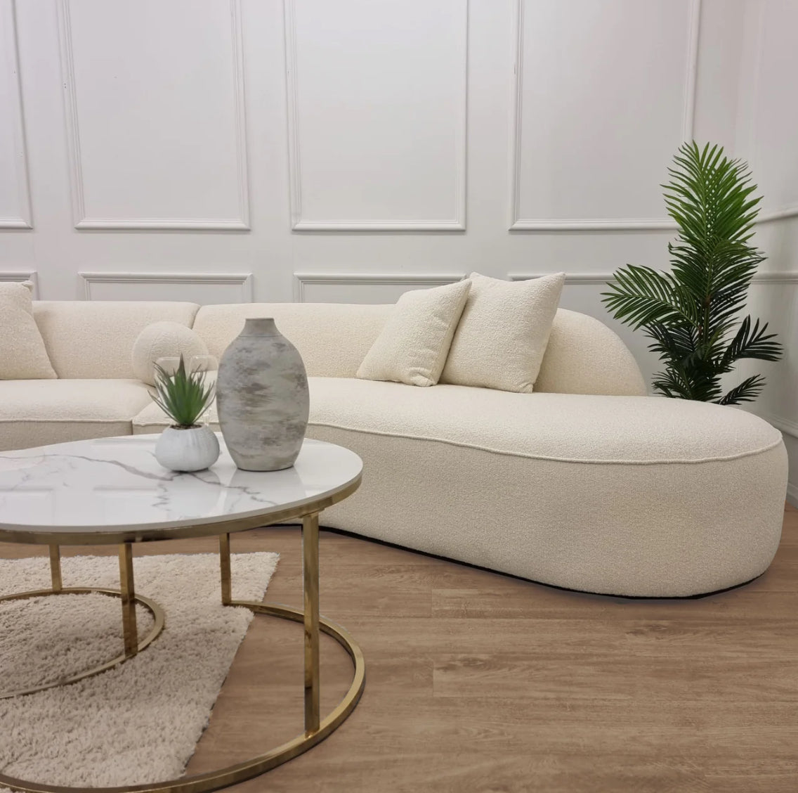 Decfair Bouclé Sofa 5-Seater