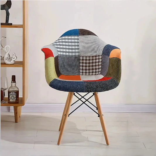 MODA PATCHWORK EIFFEL ARMCHAIR - The DecFair