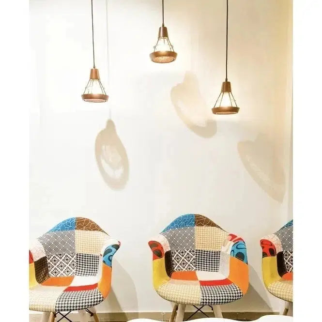 MODA PATCHWORK EIFFEL ARMCHAIR - The DecFair