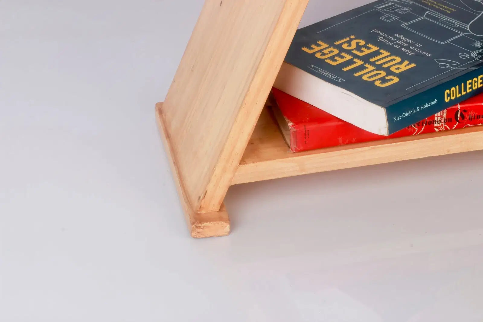 Pyramid - side table, wooden triangle end table - The DecFair