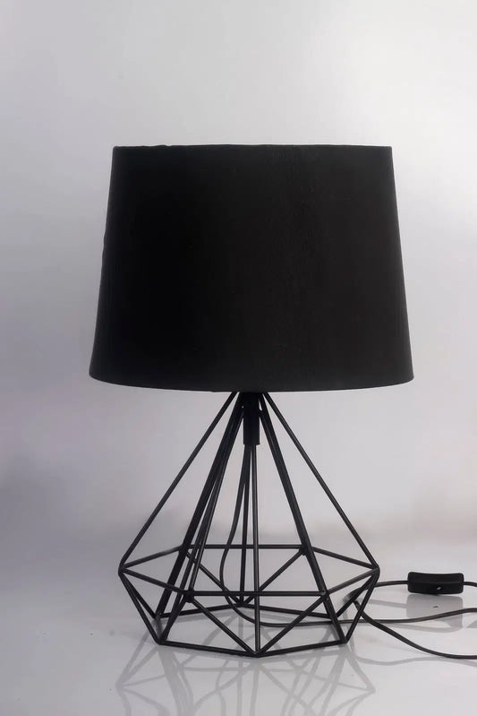 Geometric metallic side lamp - The DecFair