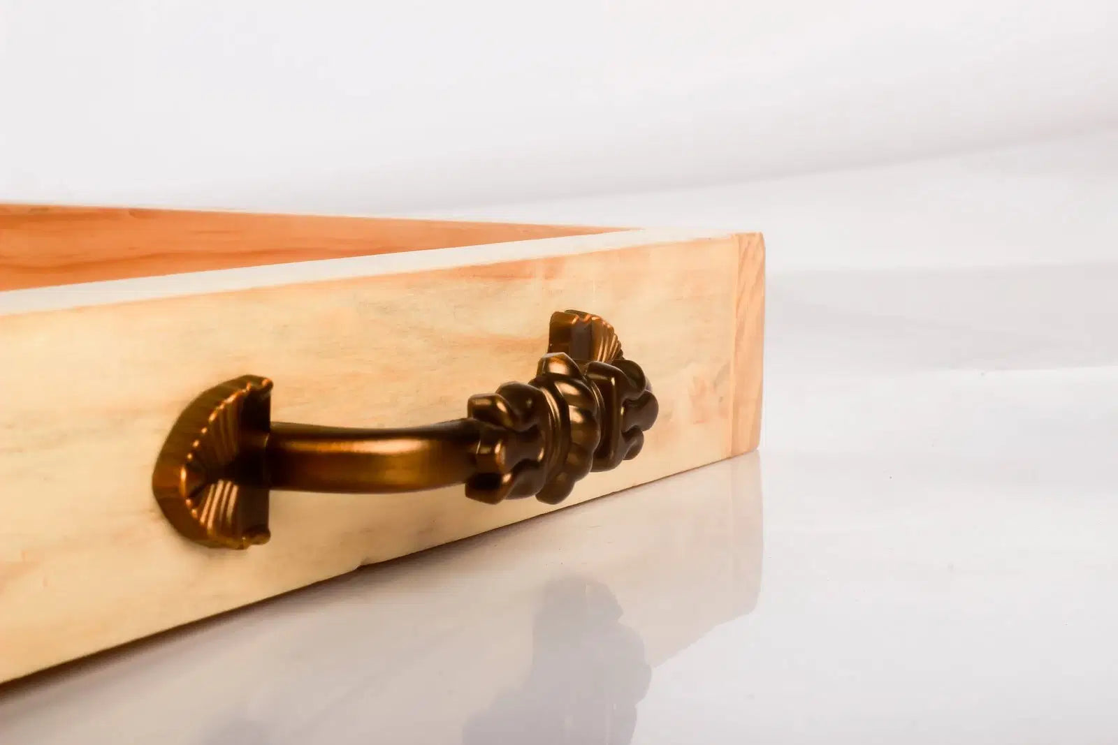 Rustic wooden Tray - The DecFair