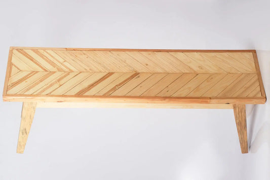 Rustic Wave bench - The DecFair