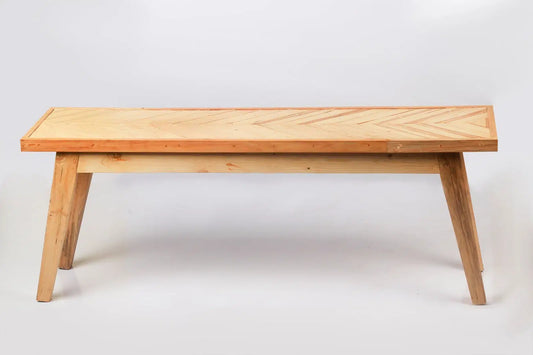 Rustic Wave bench - The DecFair
