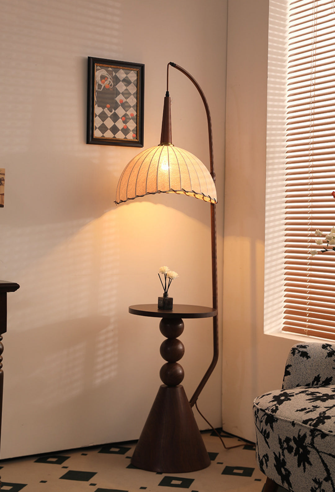 KUM Side Table Floor Lamp – By Decfair | floor lamp Pakistan | DecFair