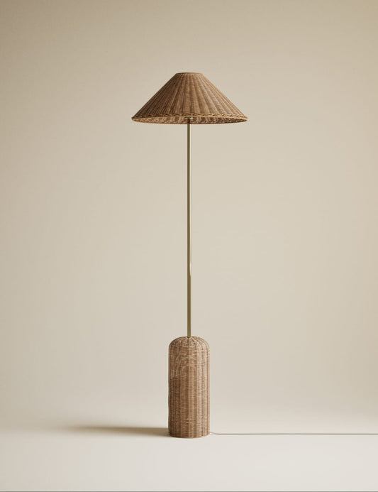 Decfair Rattan Floor Lamp