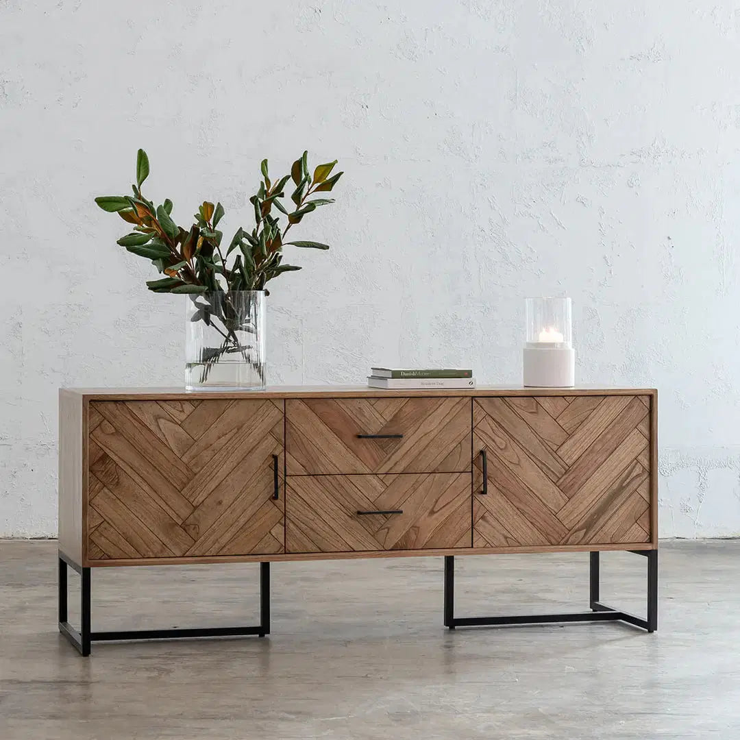 Herringbone Console