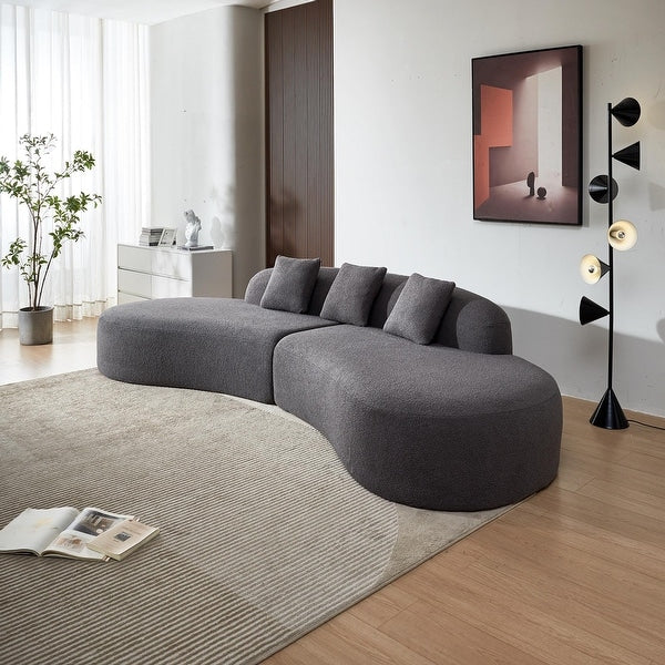 Decfair Bouclé Sofa 4-Seater