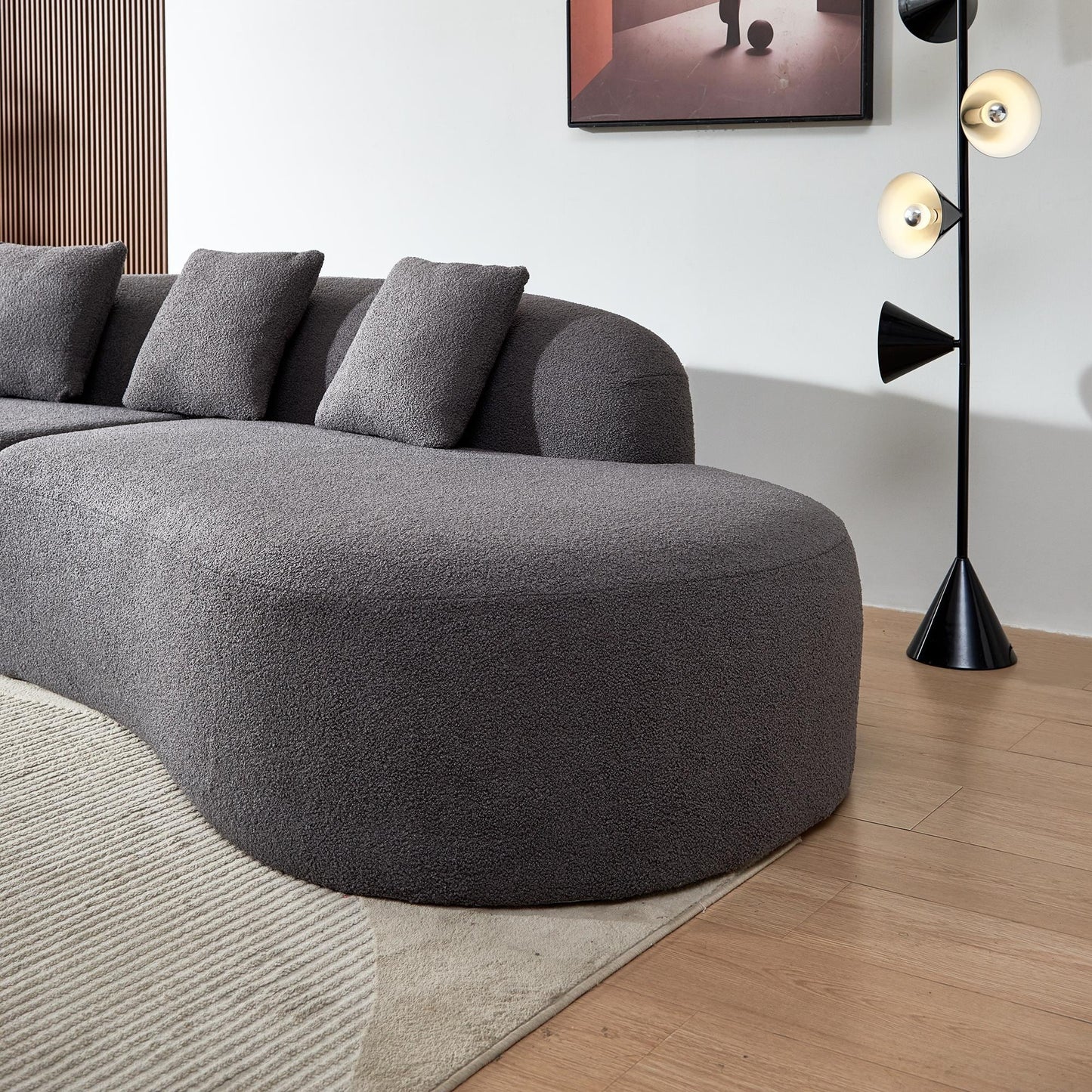 Decfair Bouclé Sofa 4-Seater