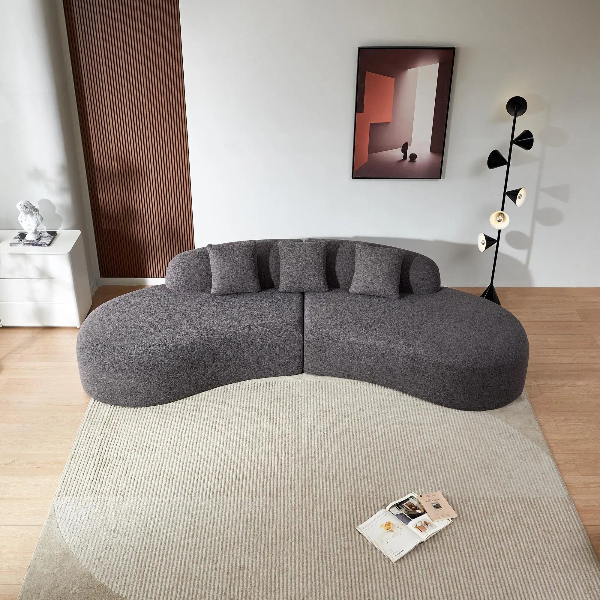 Decfair Bouclé Sofa 4-Seater