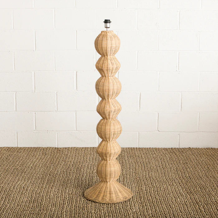 Rattan Woven Floor Lamp