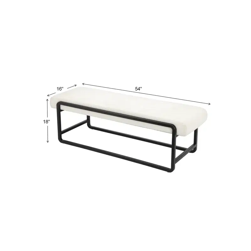 Boucle metal s bench