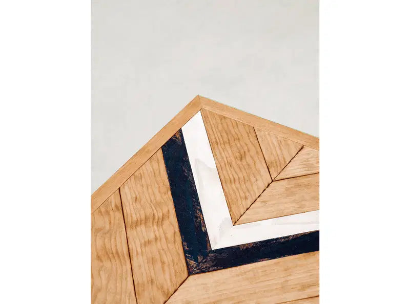 Rustic Wave bench - The DecFair