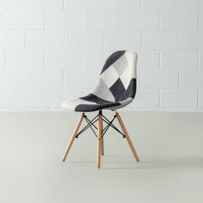 Eames Style Padded Chair by Decfair