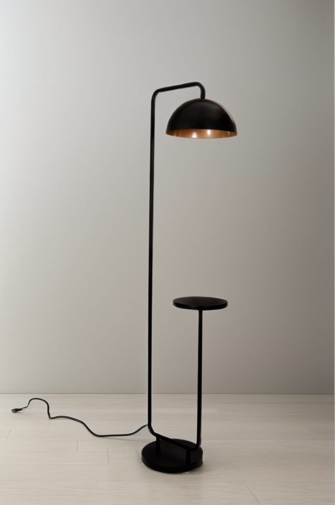 Metal shade floor lamp 23456