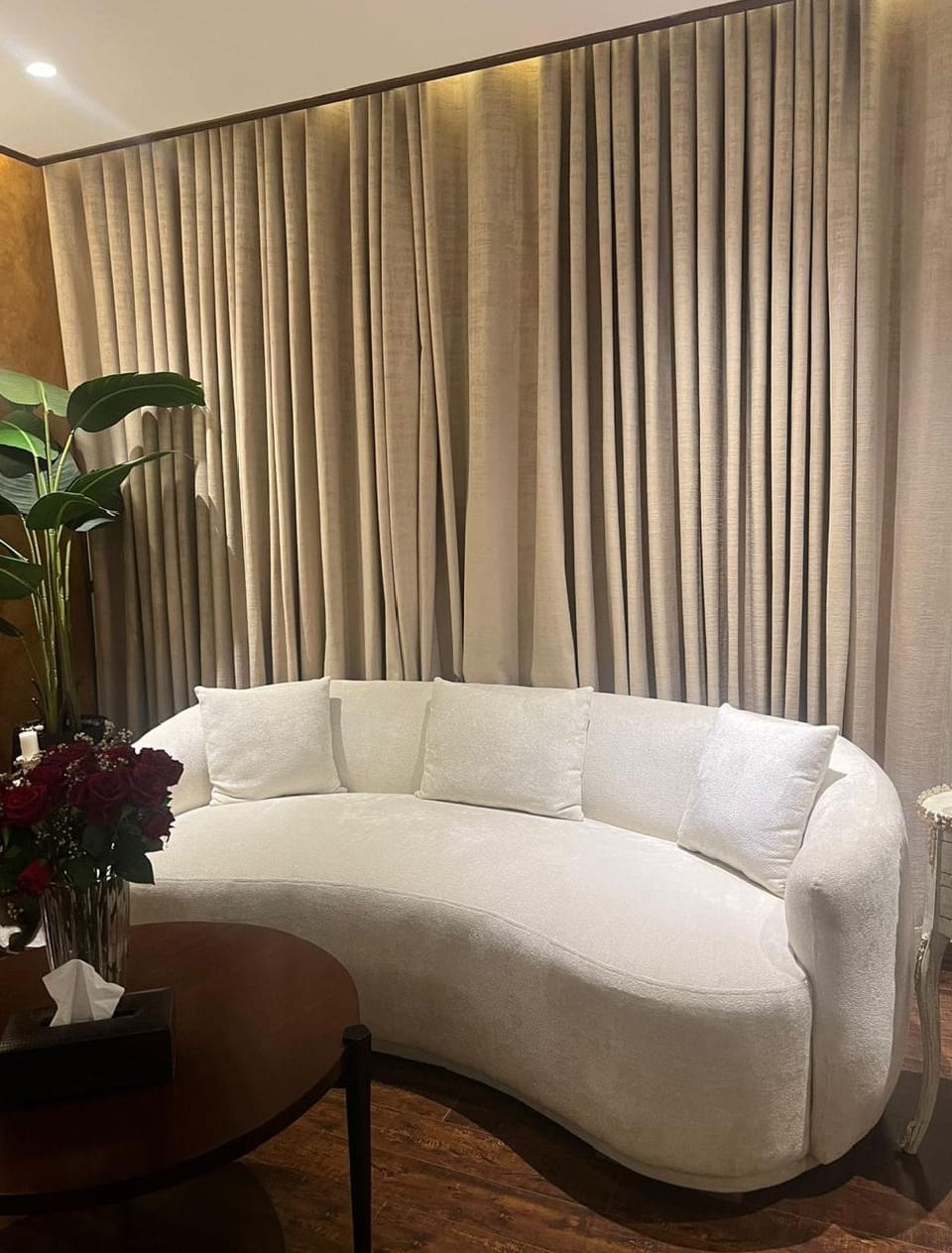3-Seater Boucle Sofa