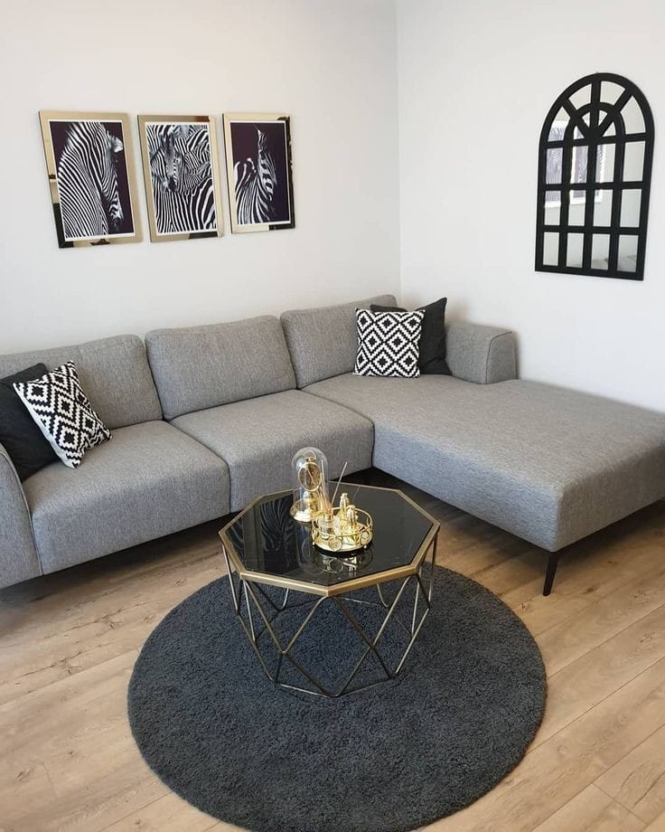 5-Seater Velvet Sofa