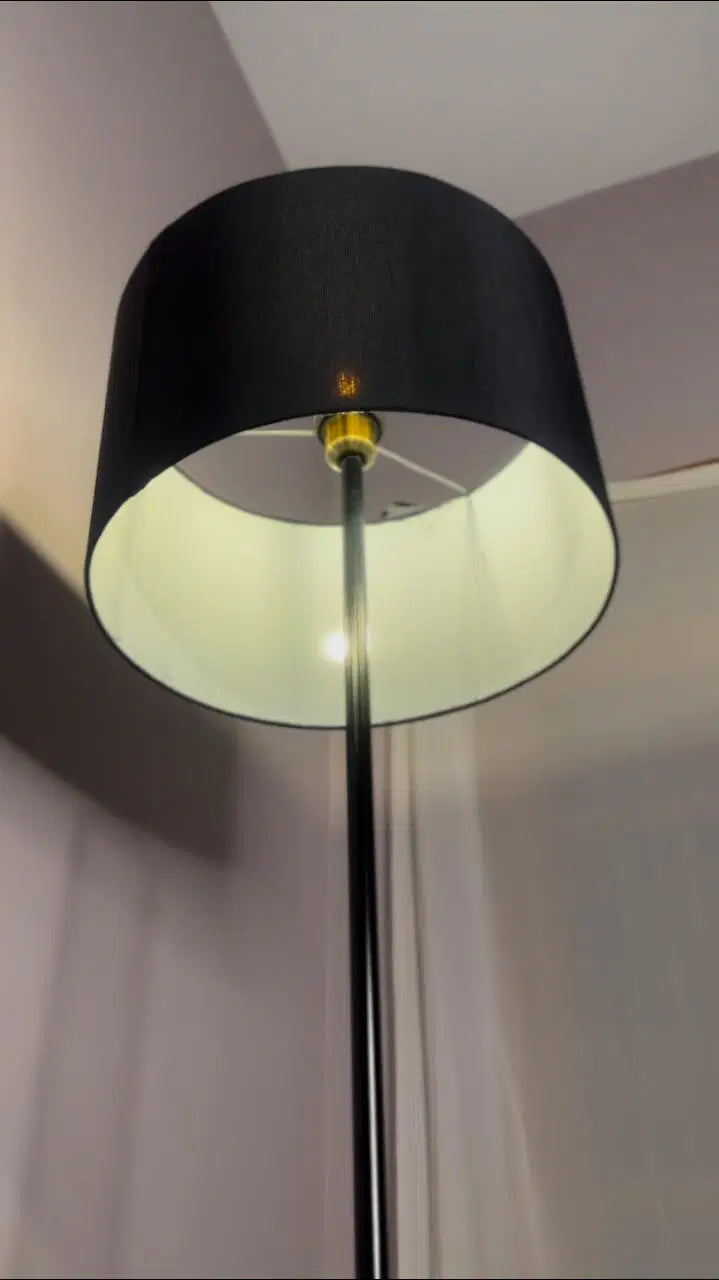 Black Table Top Floor Lamp