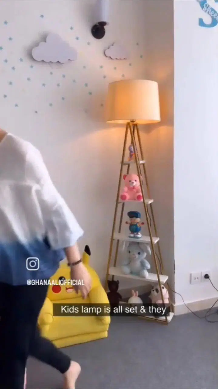 Golden Kid Paul Lamp