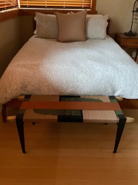 Multi Colored Rope Bench01