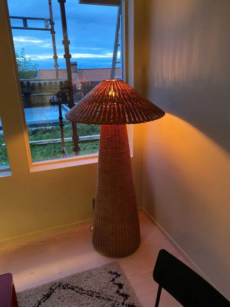 Modern Rattan Lamp