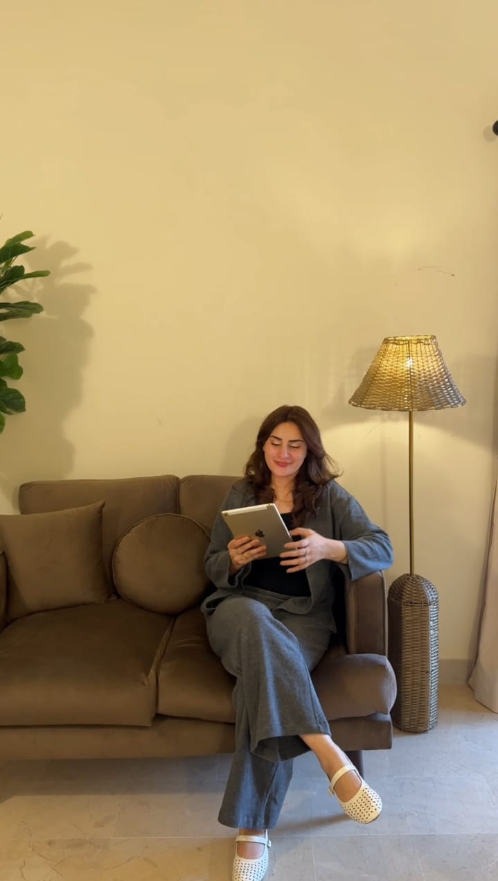 Decfair Industrial Rattan Floor Lamp