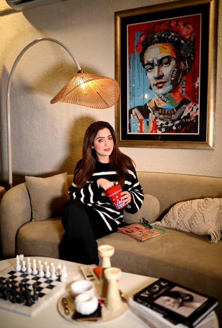 Boho Beige Arch Lamp