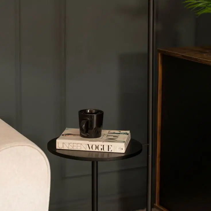 Black Table Top Floor Lamp