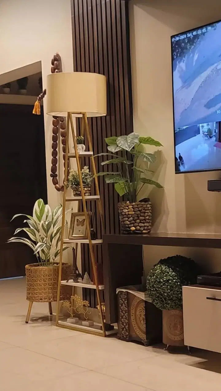 Golden Kid Paul Lamp