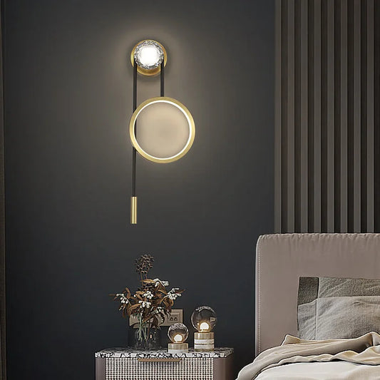 Modern Copper Wall Lamp