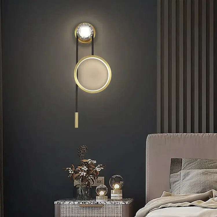 Modern Copper Wall Lamp