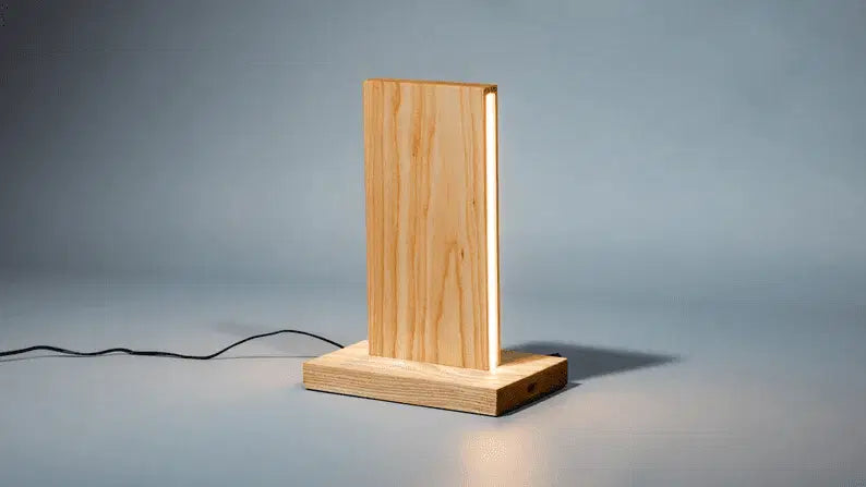 Wooden Table Desk LED Lamp - The DecFair