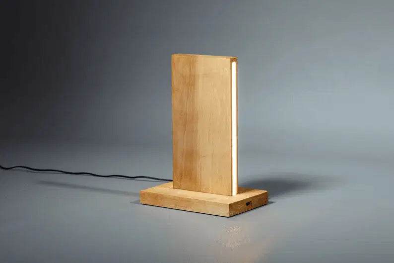 Wooden Table Desk LED Lamp - The DecFair