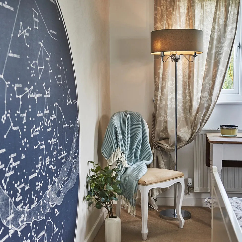 Rocha 3-Way Curved Floor Lamp