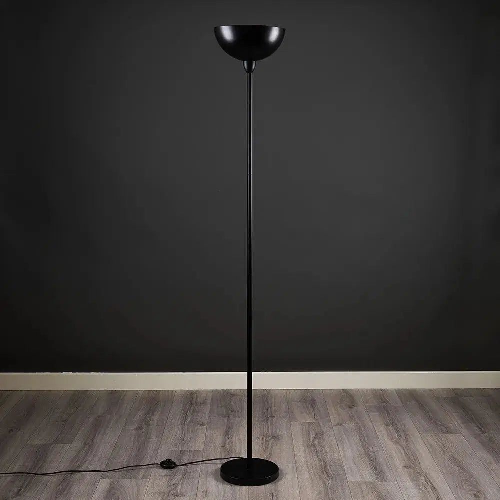 Forseti Black Floor Lamp