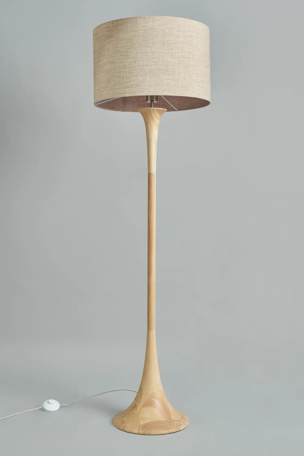 Lea Wooden Floor Lamp