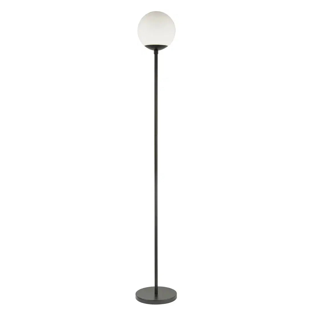 Modern Opal Globe Floor Lamp