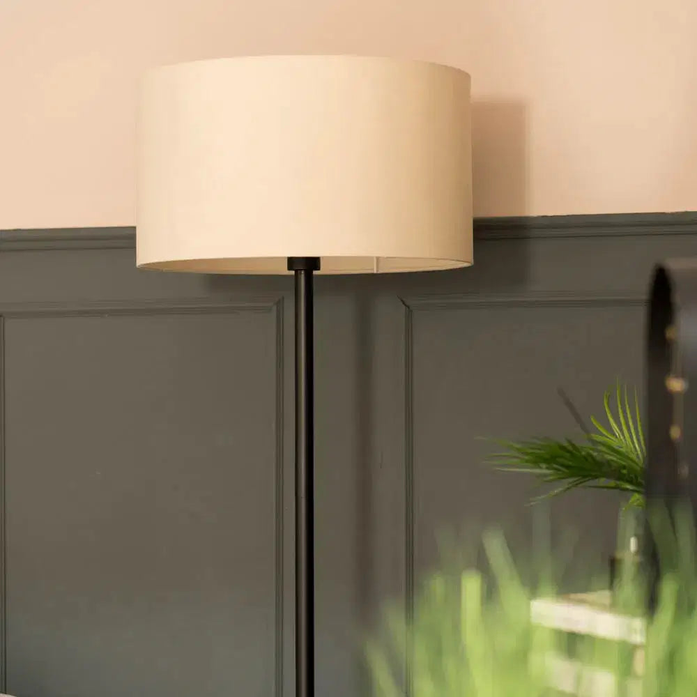 Charlie Black Floor Lamp
