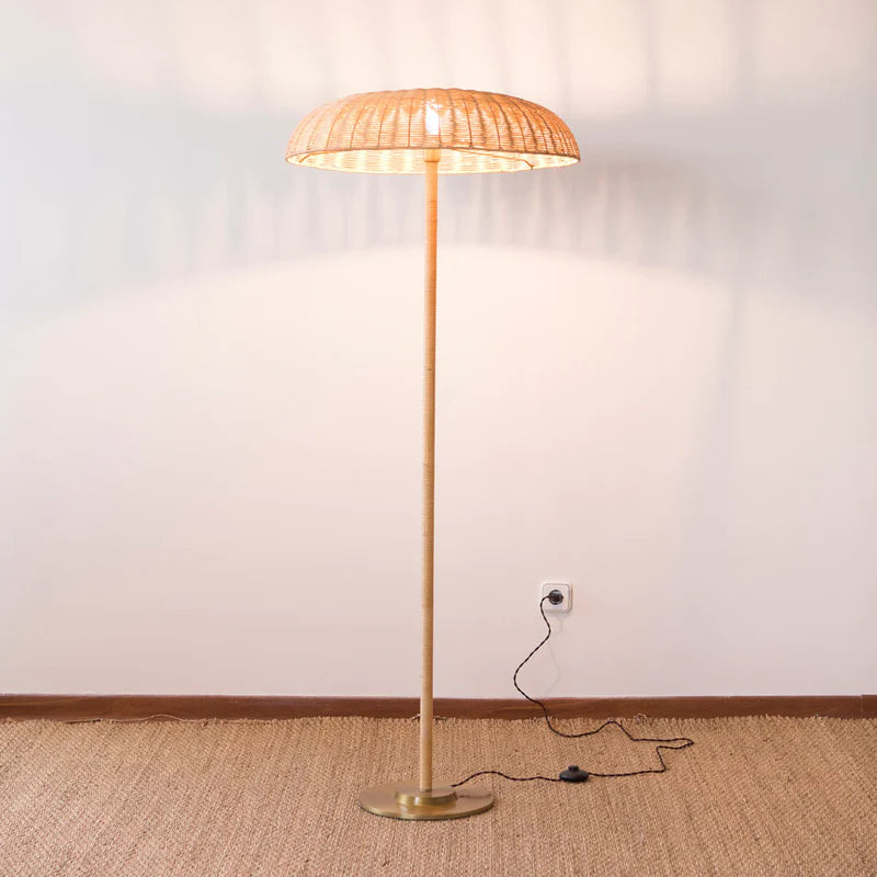 Wicker Rattan Floor Lamp | floor lamp Pakistan | DecFair