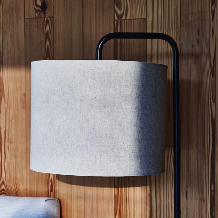 Industrial Wooden Lamp