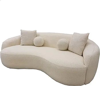 3-Seater Boucle Sofa
