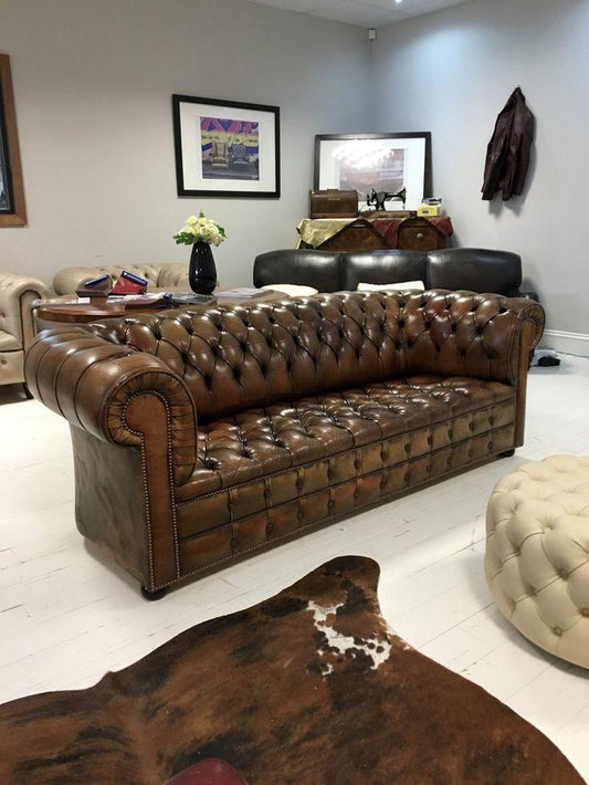 Leather sofa