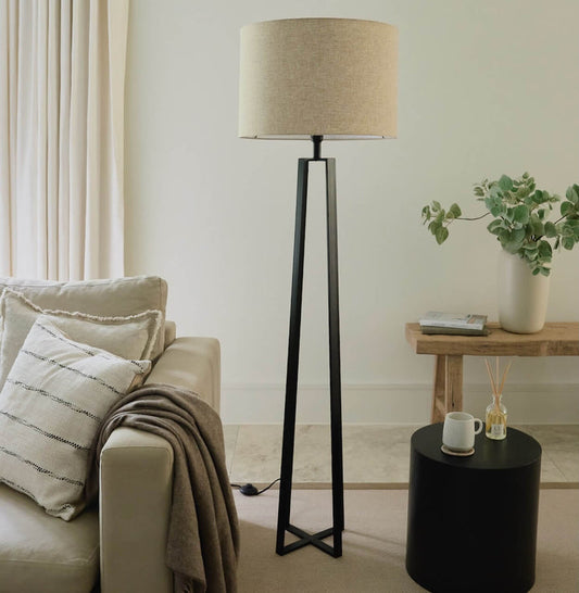 Cross Leg Floor Lamp