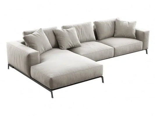 5-Seater Velvet Sofa