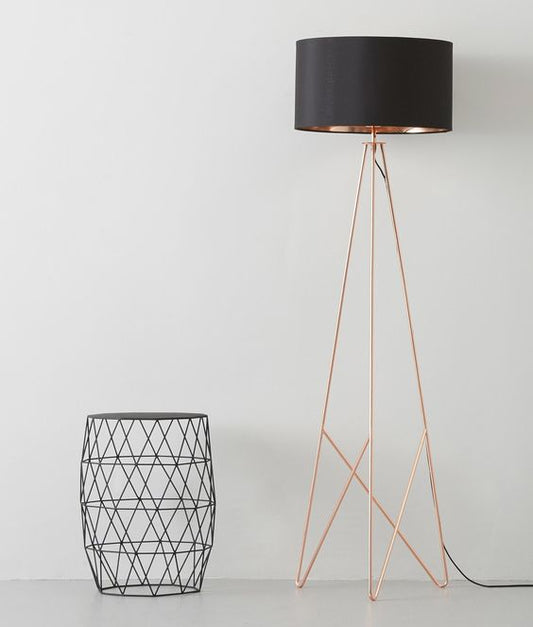 Geometric Metallic Golden Lamp - The DecFair