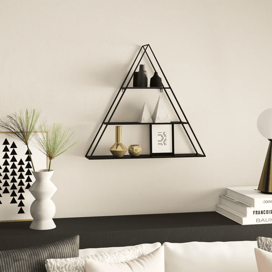 Loewen 3 Piece Triangle Accent Shelf - The DecFair